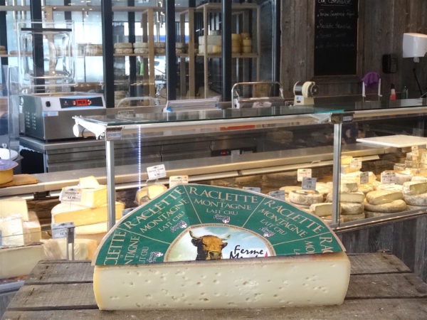 raclette nature lait cru fromage savoie